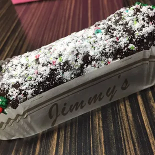 Peppermint cannoli