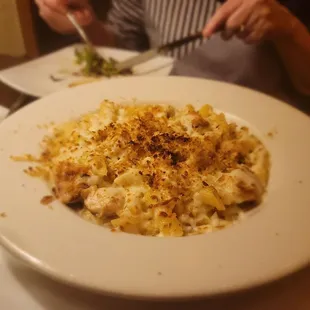 This four-cheese penne looks good to me, but my aunt didn't love it