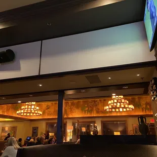 Restaurant from the bar area