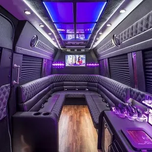 12 passenger Mercedes Sprinter Limo Bus