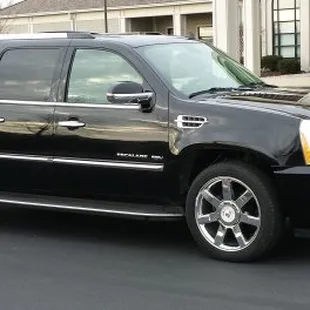 2016 Cadillac Escalade for 6 passengers.