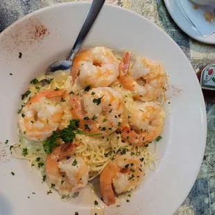 Shrimp scampi