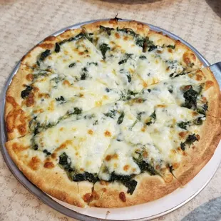 Spinach Pizza