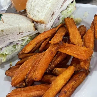 Basket of Sweet Potato Fries