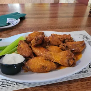 Authentic Buffalo Wings!