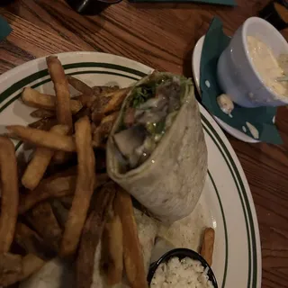 Vegetarian Portabello Wrap