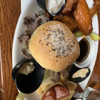 Pierogies and Kielbasa