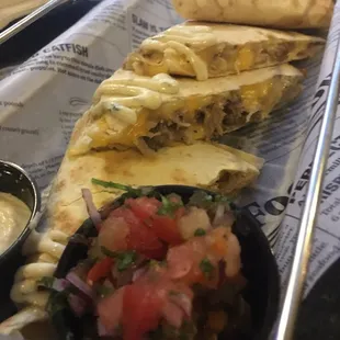 Pulled Pork Quesadillas