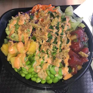 Aloha tuna snack size poke bowl
