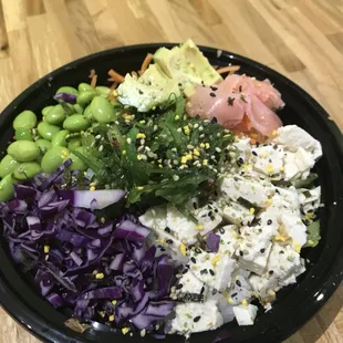 Tofu Bowl with Fresh Veggies