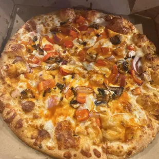 Medium Southwest Heat pizza