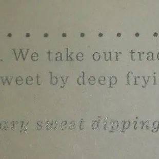 Jimmy's description of his Cinni Knots.