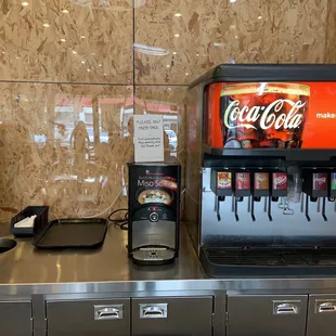 Fountain Drink &amp; Miso Soup station 09.10.22