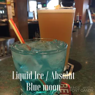 A place with liquid ice! YUM