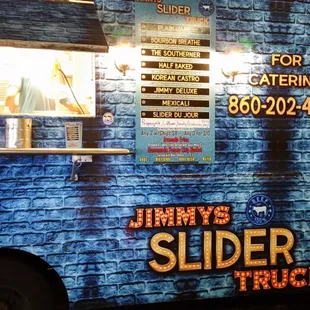 the side of the truck