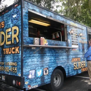 the side of the truck