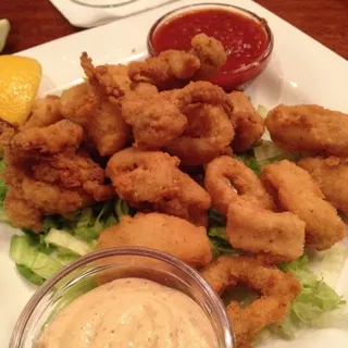 Golden Fried Calamari