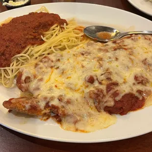 Chicken Parm Excellent!