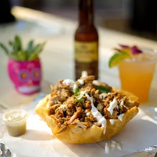 Taco Bowl with chicken
