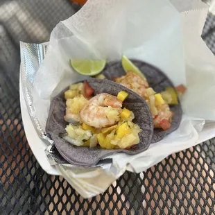 Grilled Gulf Shrimp Tacos