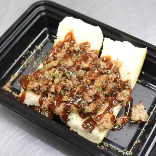 a meat and cheese sandwich