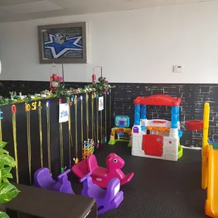 Play area for kids