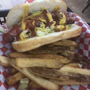 Bacon Wrapped Hot Dog