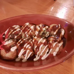 Takoyaki appetizer