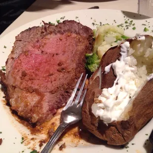 Prime rib only on Saturdays