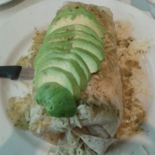 Breakfast steak burrito. Huge!