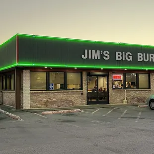 Jim&apos;s Big Burger exterior