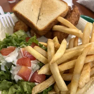 Steak finger combo