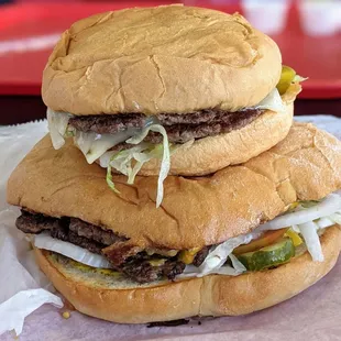 The 4 inch and the 8 inch