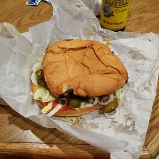 Big ass awesome burger!