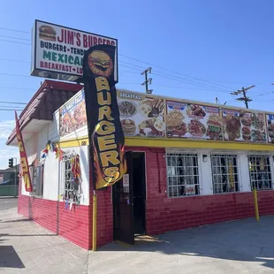 Jim&apos;s burger
