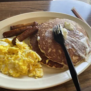 pancakes, food