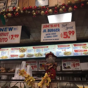 Specials posted everywhere