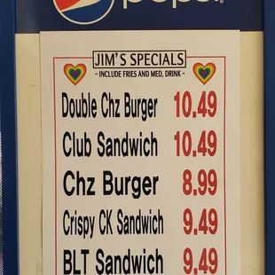 Jim&apos;s Specials  (as of 03.07.22)
