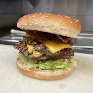 Double Bacon Cheeseburger