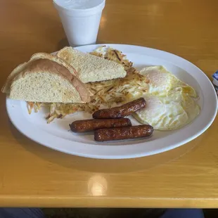 Sausage Breakfast Plate