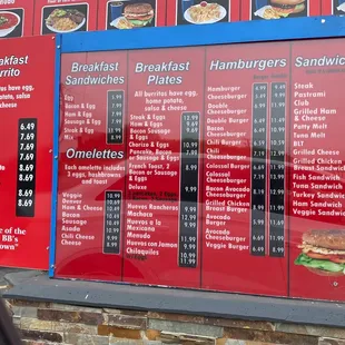 No longer Jim's burgers... updated similar menu 5/2022