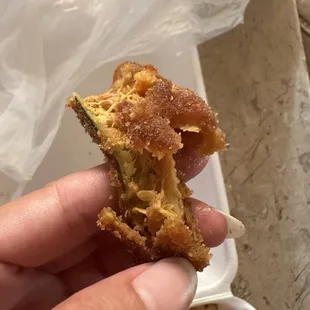 Old yellow looking zucchini