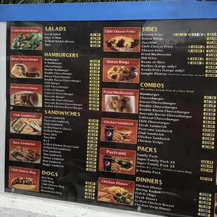 A side of ranch is 50¢; if you pay w card that's another 50¢