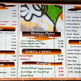 Digital Menu
