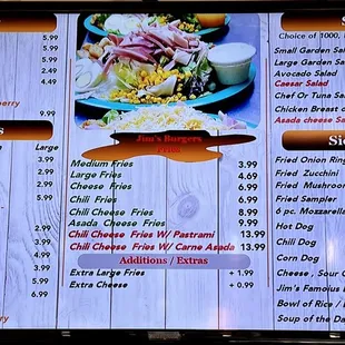 Digital Menu