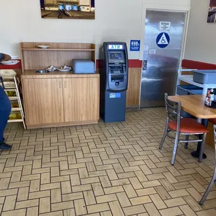 the inside of the restaurant