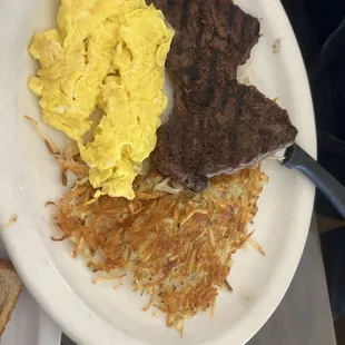 Steak breakfast
