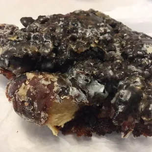 Blackened fritter