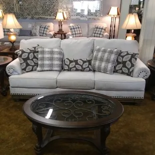 Nice selection of furniture at a low price. They either have it in stock or they can order just about anything.