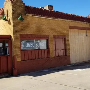 the outside of the building